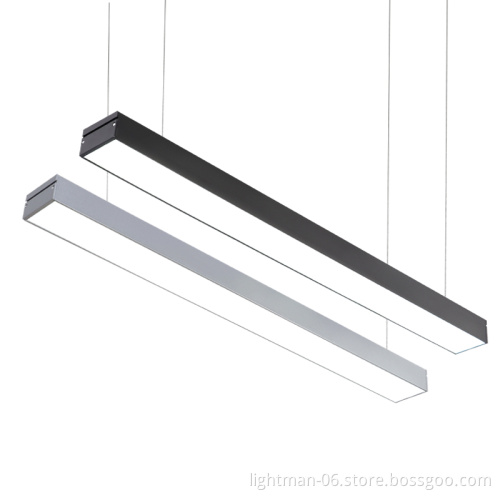 50W 1500mm Aluminium Suspended Linear LED Panel Light